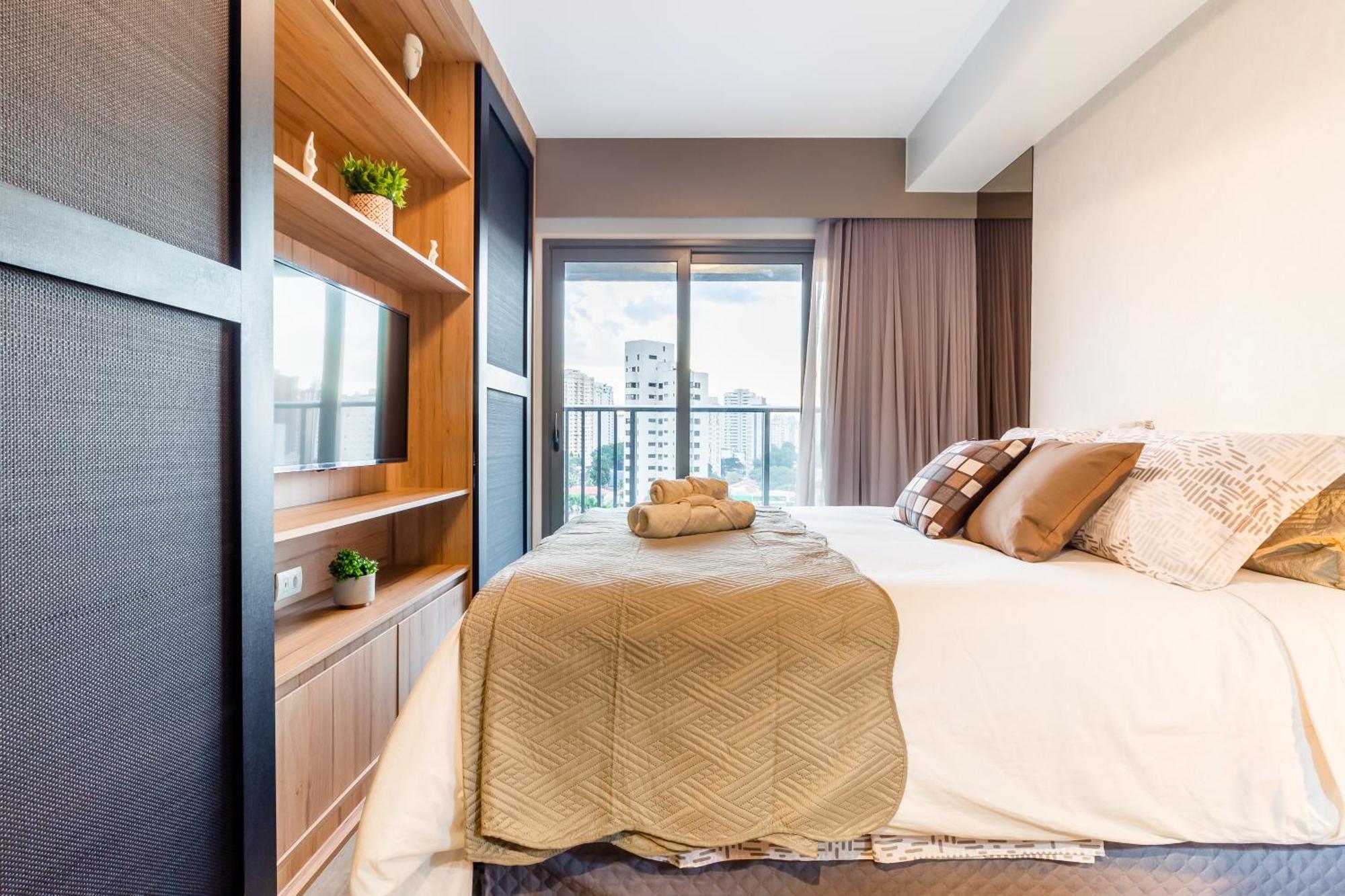 Studios No Melhor Ponto De Moema Garagem Lazer E Metro Perto Wifi Gratis São Paulo Extérieur photo